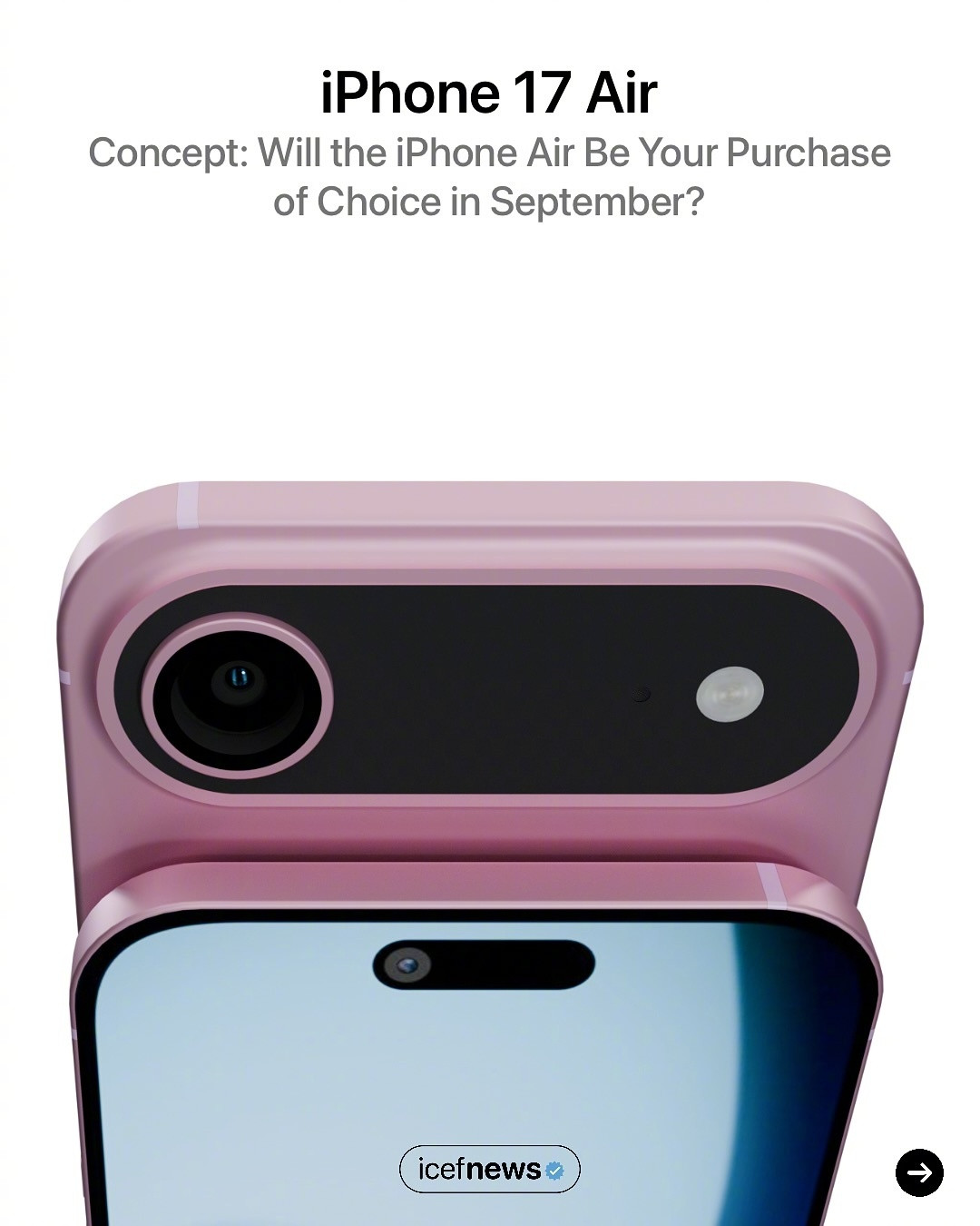 今年你考虑购买iPhone17air嘛？​​​