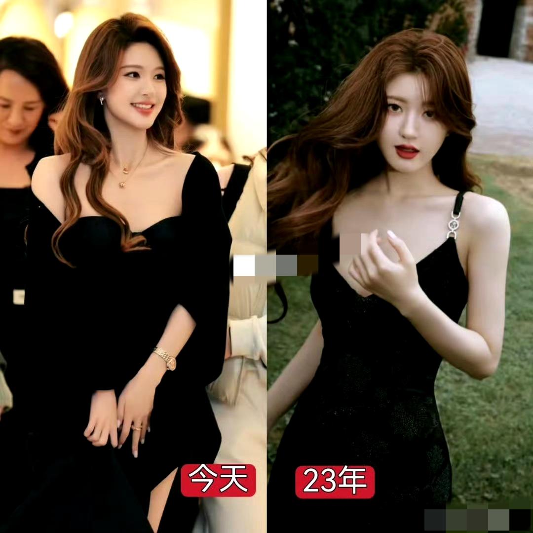赵露思生图打脸整容传言！三年对比照曝光，状态稳得像开了挂宝格丽线下活动的生