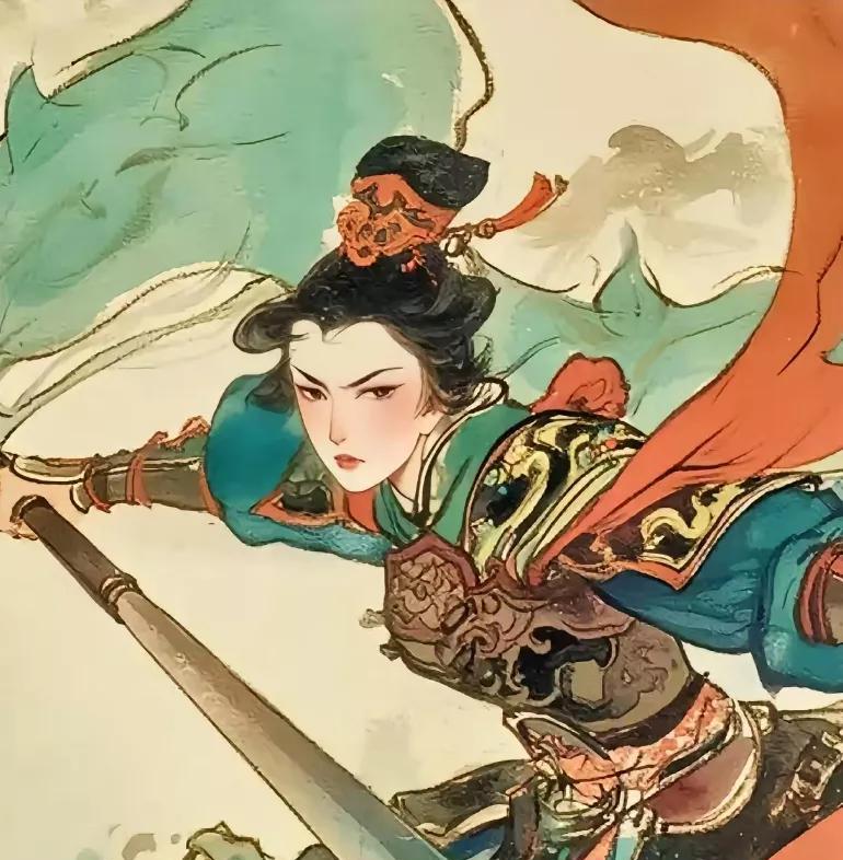 辽国女将韩翠娥生擒杨文广，杨文广被带到了女营，这里全是韩翠娥的亲信，她让人把杨文