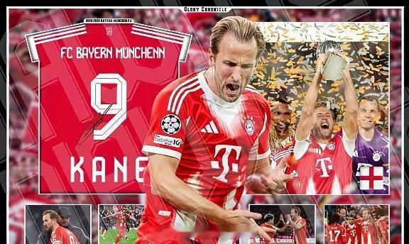 凯恩今年有机会金球吗？32岁凯恩本赛季拜仁火力拉满，30场34球4助攻，德甲18