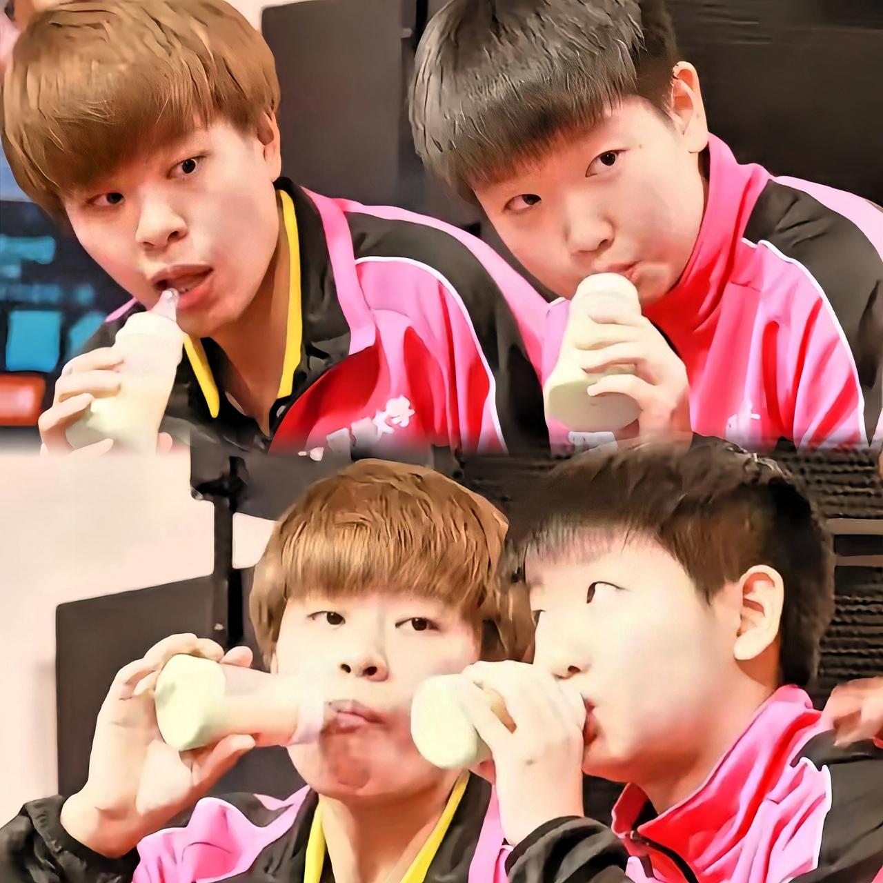 谁刷到了莎莎和大迪那张史诗级奶瓶对比照！网友锐评：“大迪好像这辈子没年轻过