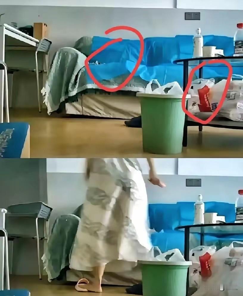 我一个在医院做护士的姐妹看了副院长和女主任的视频表示，他们所在被拍地方不是在外面