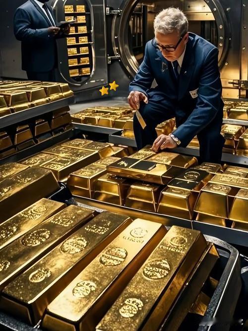 🌛中美贸易战打了这么久，不少人都在问：咱存在美国的600多吨黄金，还能