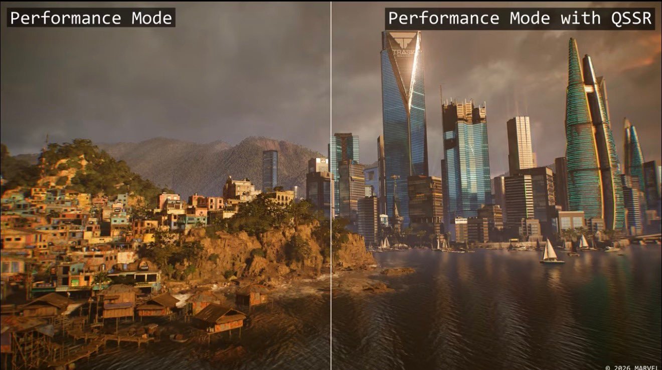 【PS5超分技术QSSR公布！首批支持两款游戏】索尼推出了QuickSpectralSuperRes