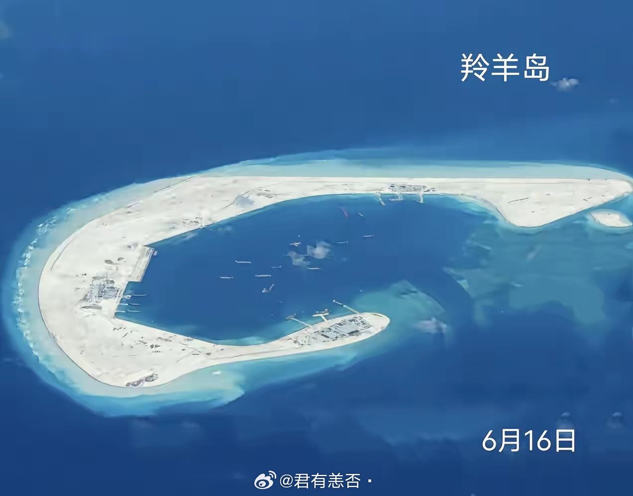 羚羊岛的建设真神速，港口码头，港池，机场，已基本成型…