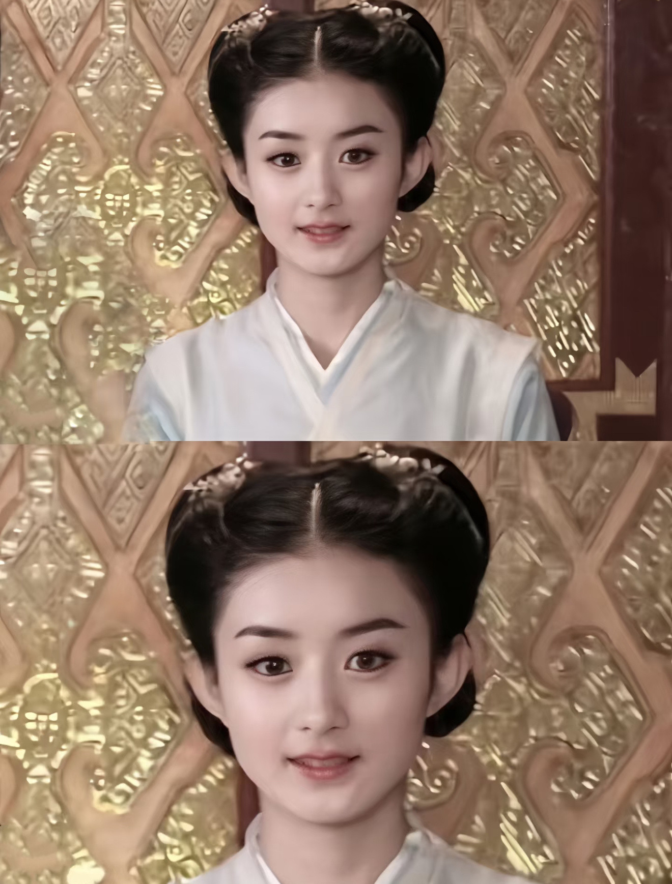 赵丽颖早期这眉眼太萌了​​​
