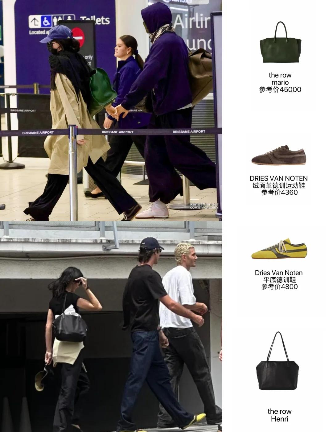 肯豆和jacob近期合照热恋期鞋包同款不同色kendall和jacob这两