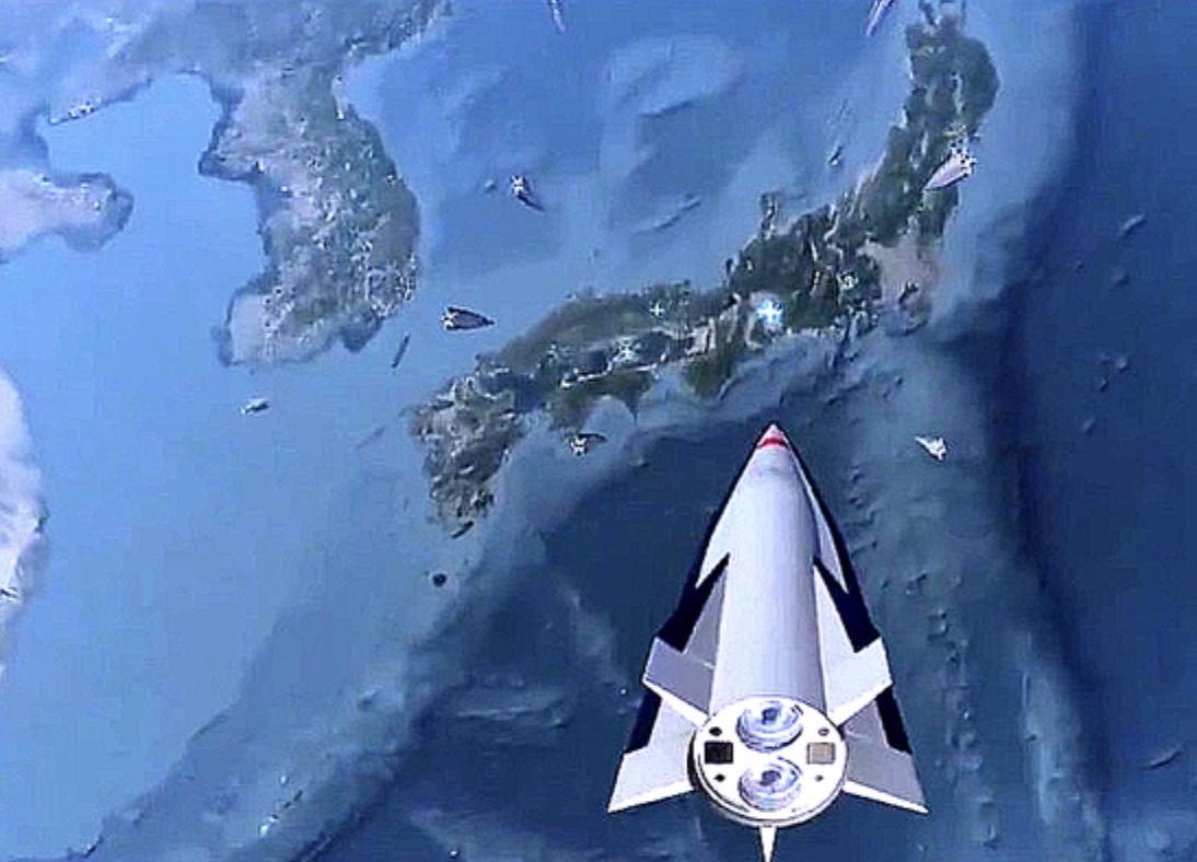 “YKJ-1000”（民企）超高音速导弹到达日本时间若从东部沿海（例如浙江或福