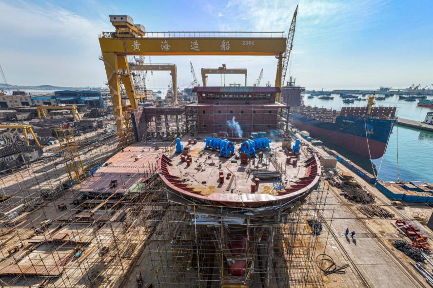 中国造船速度非常快，但美专家提醒：全世界都被“骗”了，中国其实另有底牌。这些