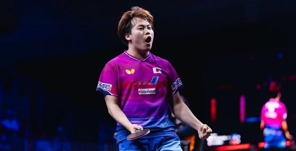松岛辉空🇯🇵拿下首局，第一局松岛辉空🇯🇵11-9先胜林德🇩🇰​​