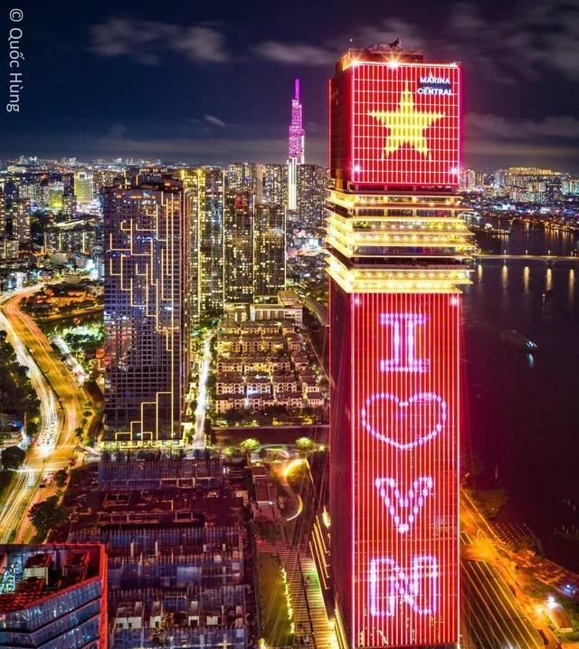 越南的西贡，看起来发展的就像我们的二线城市这是来自于越南网友在社媒的分享，不过