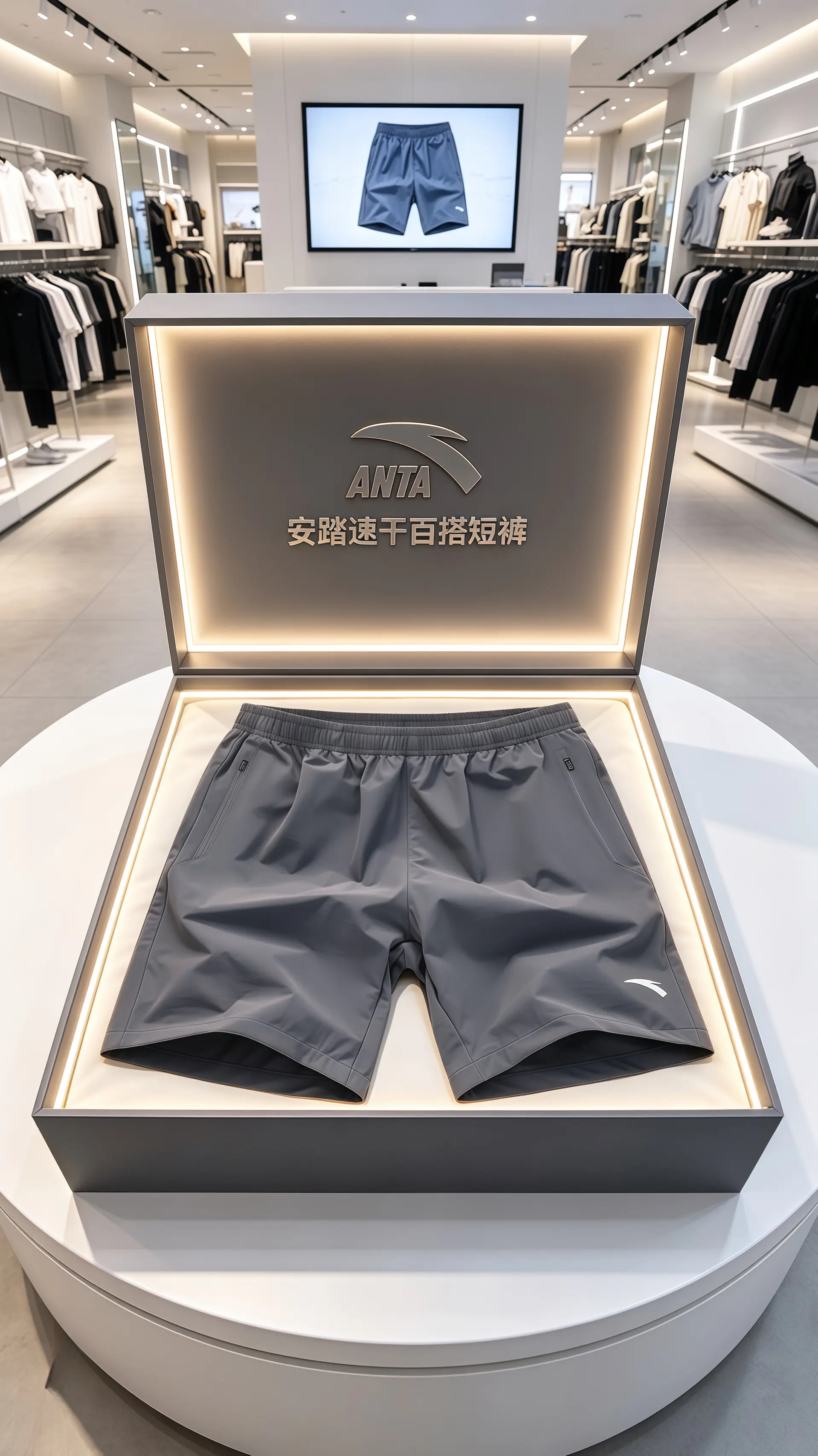 安踏男士速干短裤，夏天穿太爽了！😎。✨ 品牌正品有保障，品质完全在线...