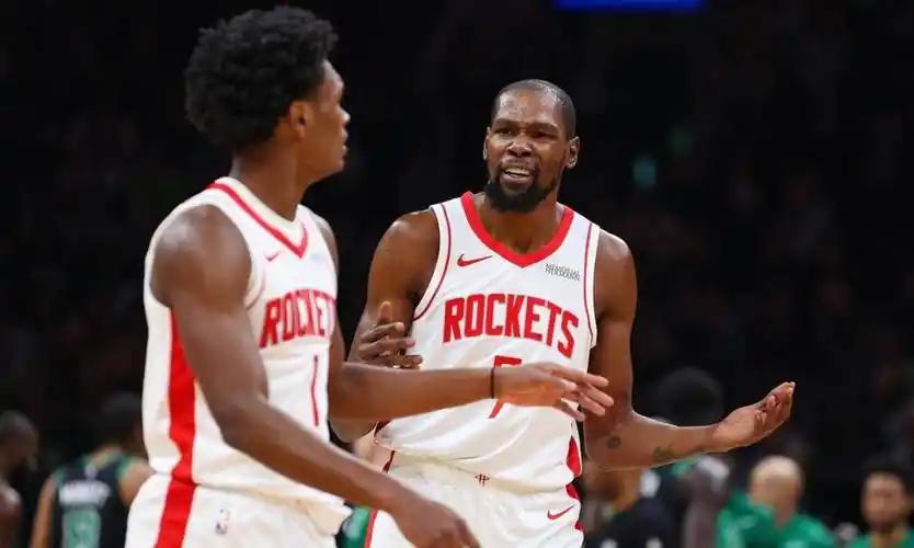 对杜兰特的质疑和痛批，是不是该停一停了？火箭常规赛战绩52胜30负，跟上赛季一