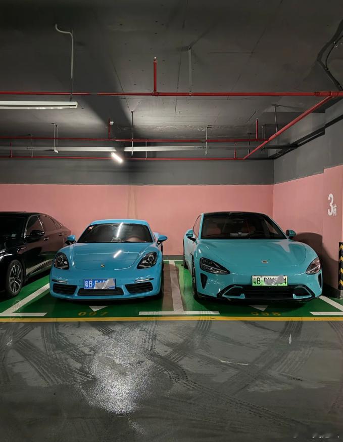 遇到就是缘分…su7好看？还是保时捷好看？​​​