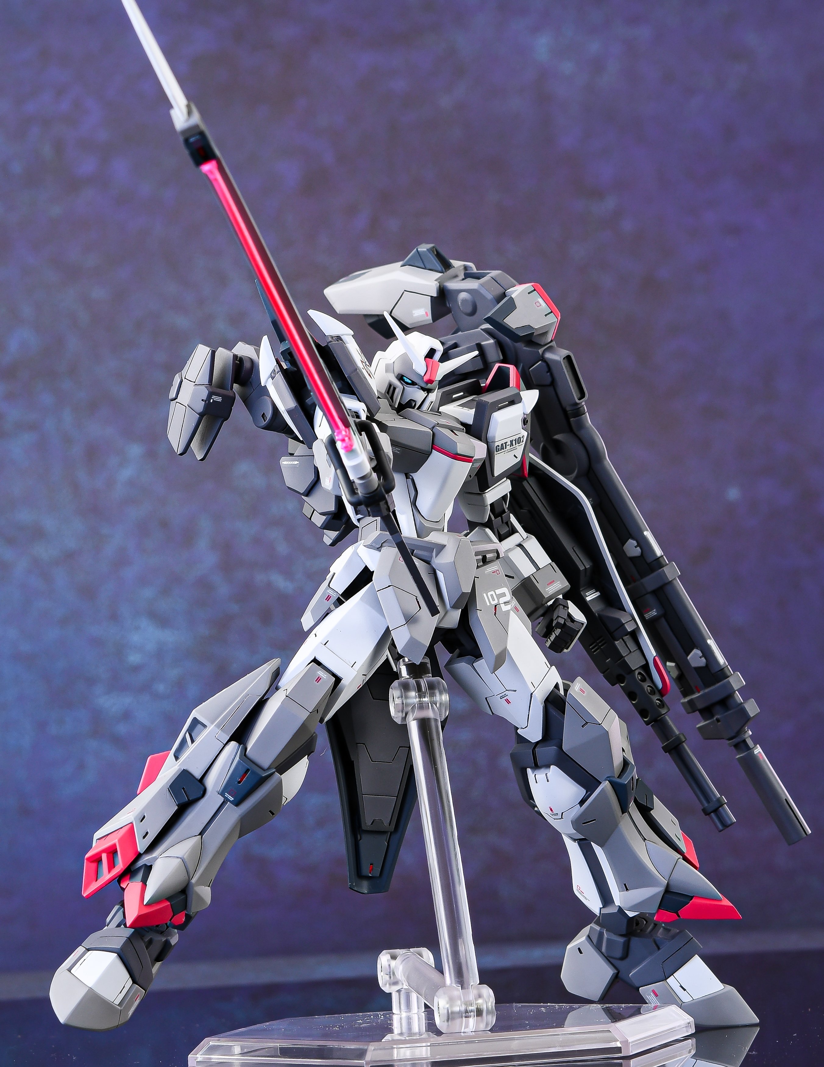HGCE深度武装型决斗高达（byいくす）高达模型高达模型