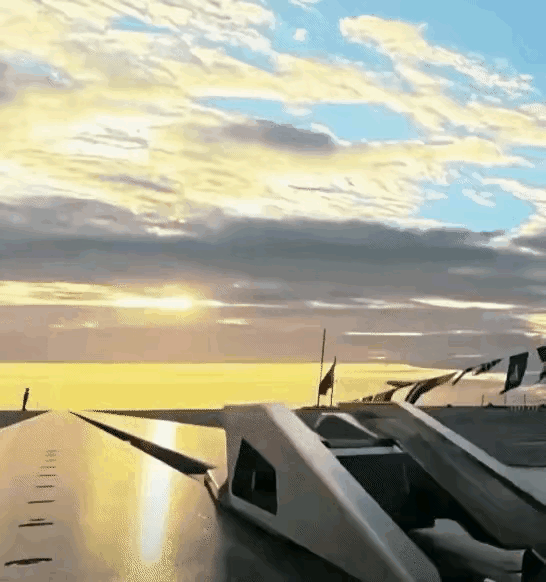 这才是真的瞬间刹停，能把一架30吨的飞机瞬间加速到360公里每小时，然后瞬间刹停