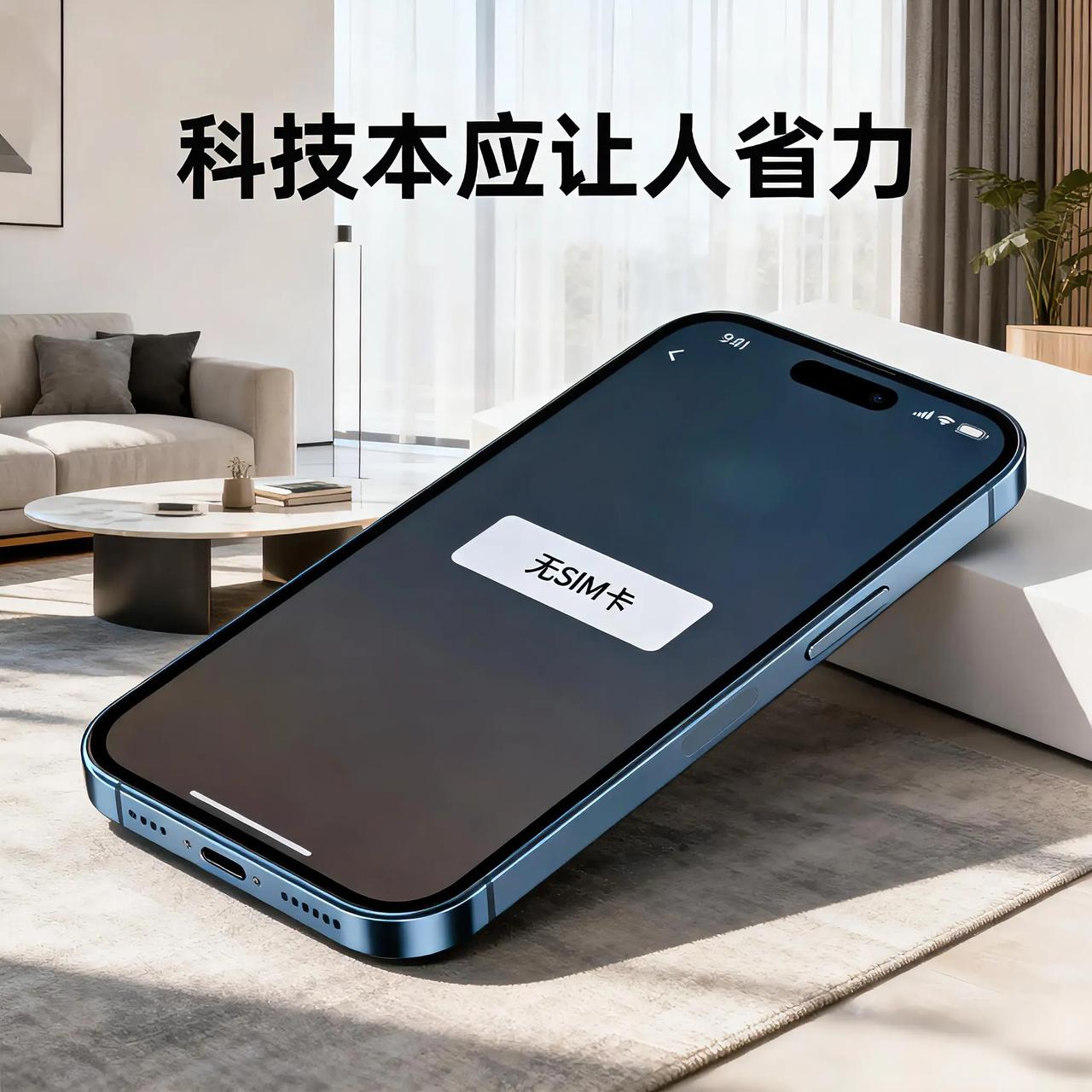 手机不插卡成了？这波操作咋有点别扭“科技本应让人省力，不是换个地方费力。”