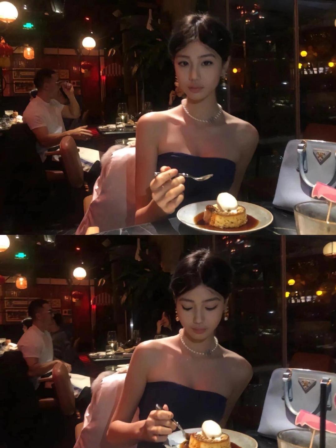 钟丽缇女儿考拉14岁就这么美了吗😭​