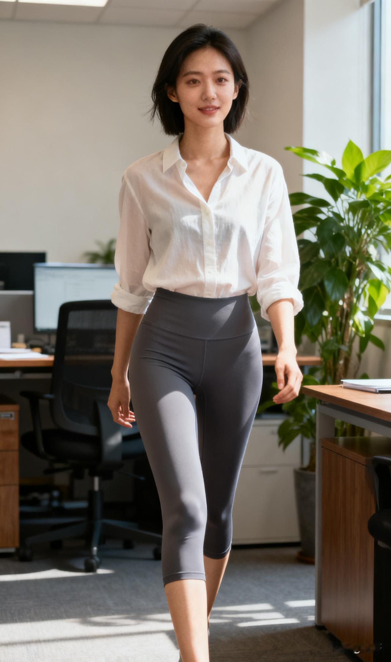 穿瑜伽裤上班,到底应不应该?穿瑜伽裤上班本无错，错在没合职场规矩，舒适是自己的