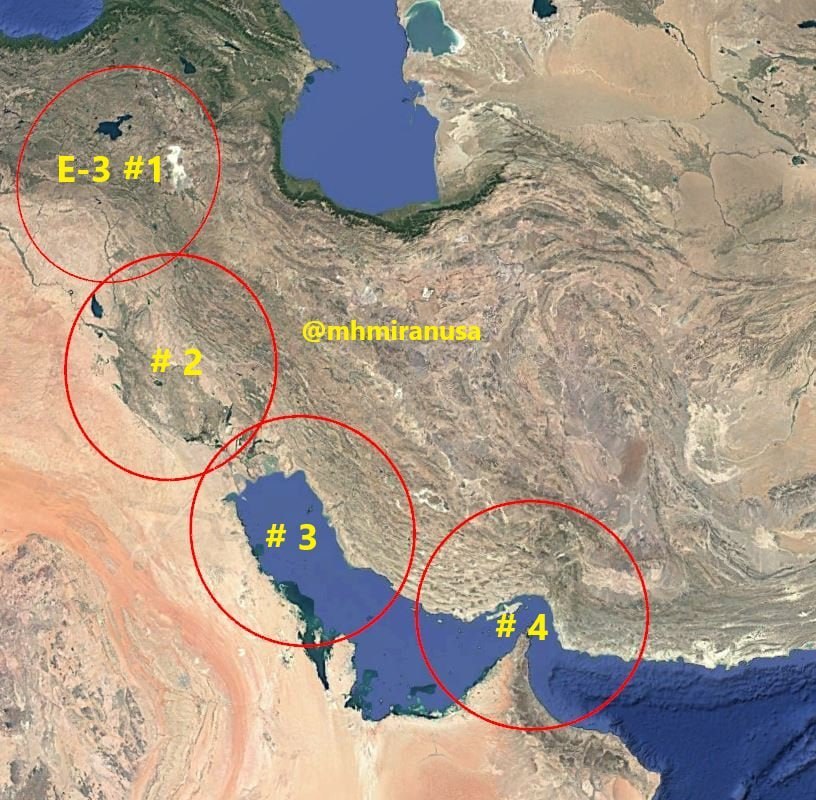 美国空军又有4架E-3Sentry预警机飞往德国拉姆施泰因空军基地，随后将转场