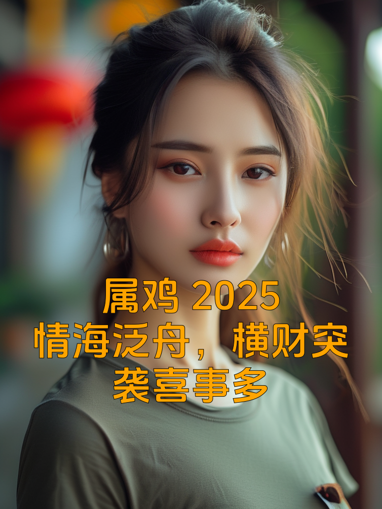 属鸡2025：情海泛舟，横财突袭喜事多