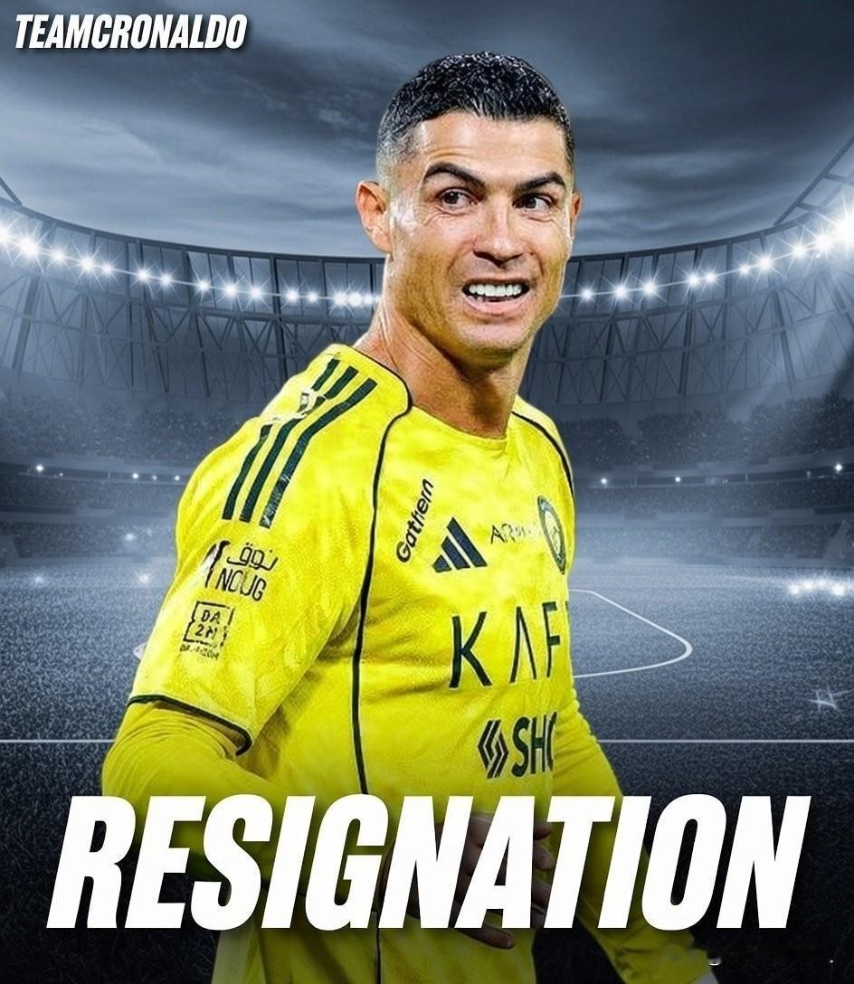 C罗与沙特联赛公投基金彻底决裂，不排除C罗会提前离开沙特！作为利雅得胜利的主