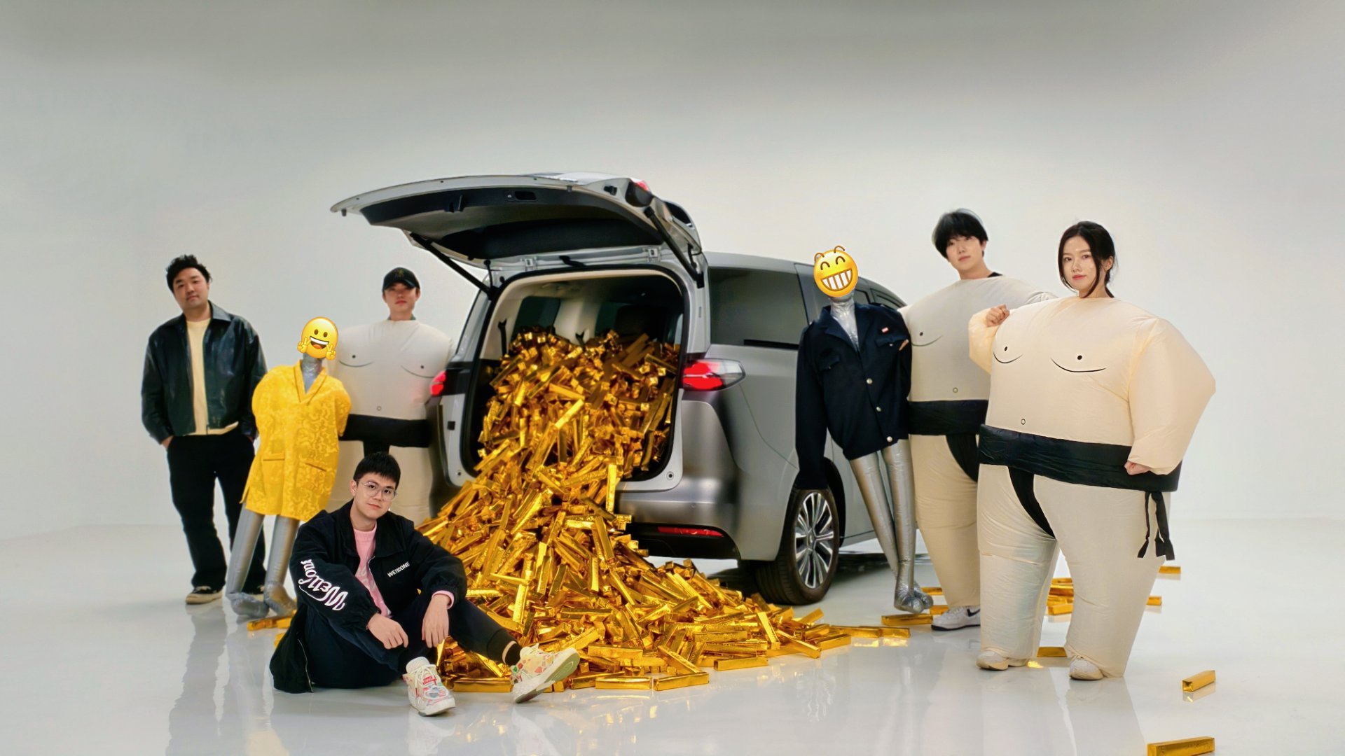 今天是金条迷了眼的一天