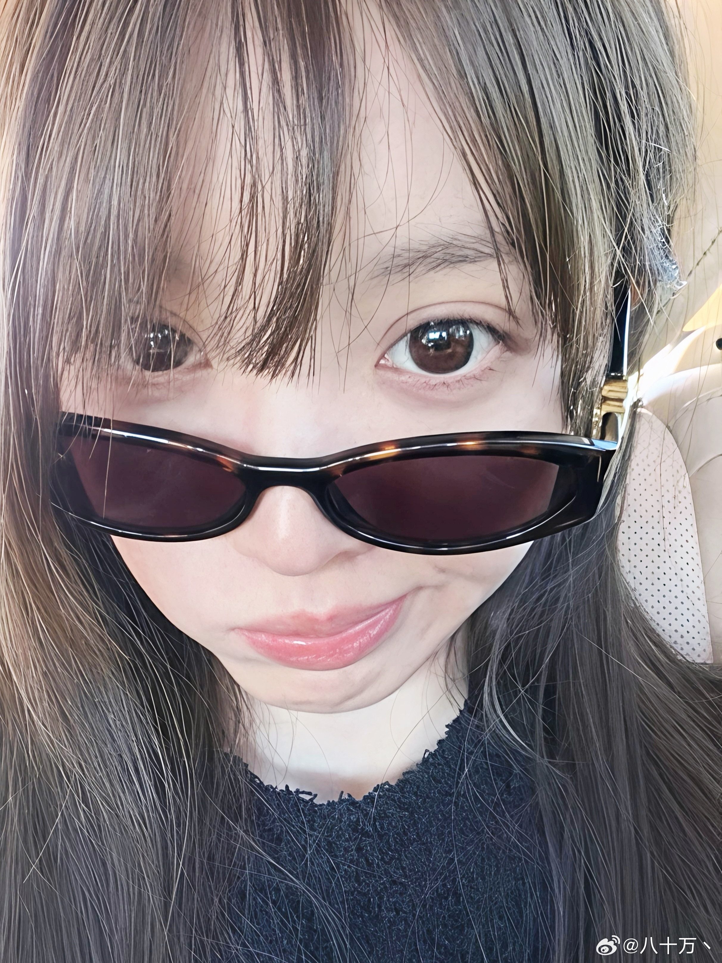 田曦薇果然是宝藏女孩～田曦薇素颜染发田曦薇
