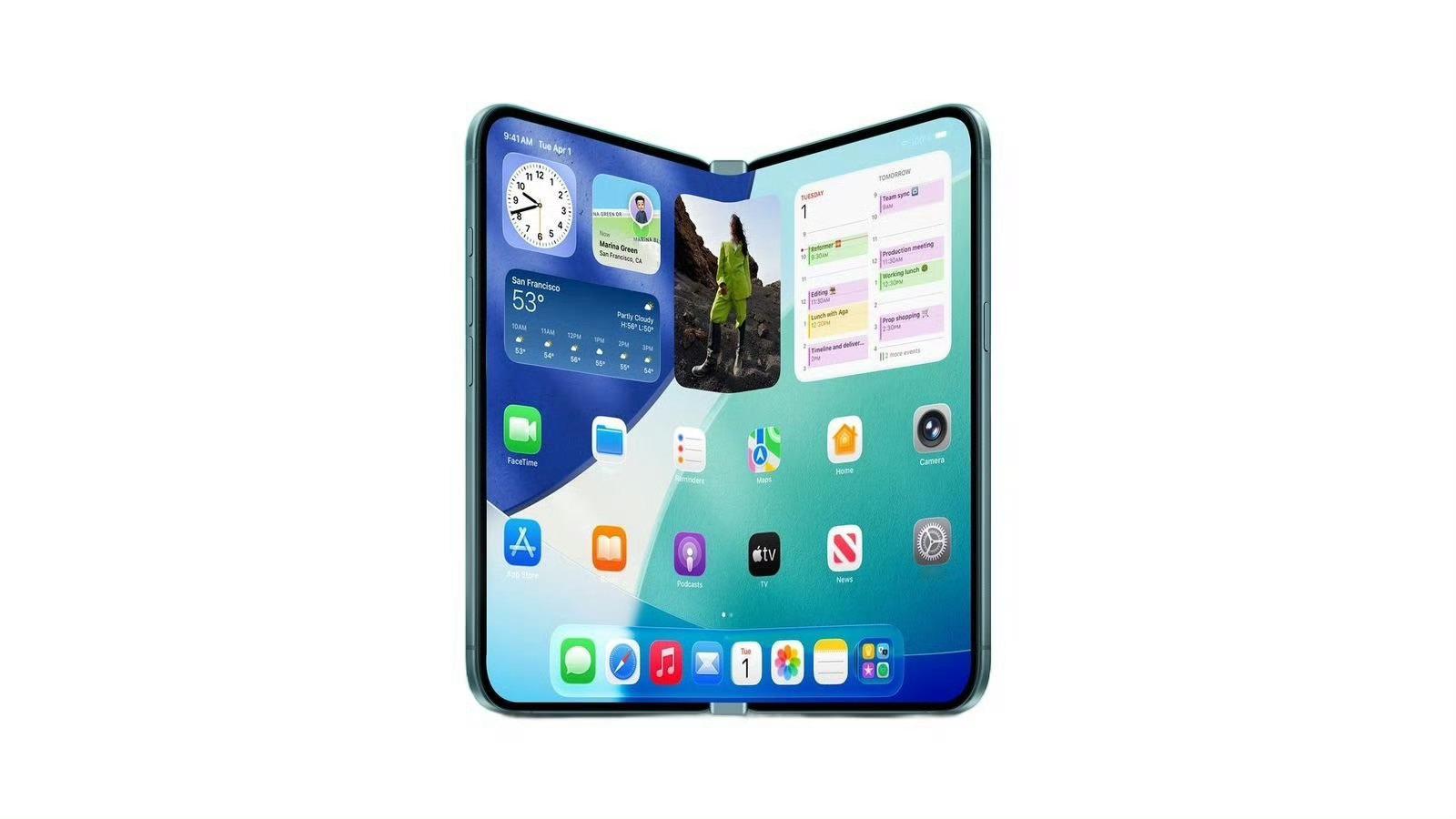 【郭明錤：可折叠iPhone量产爬坡挑战或限制明年供应】郭明錤在一份最新的研