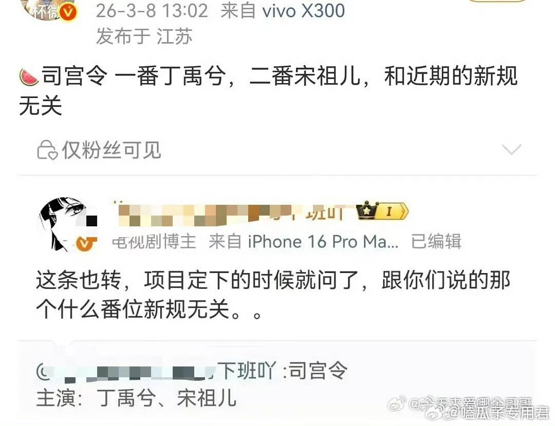 丁禹兮宋祖儿平番两位都是好演员，期待就完事，挑事的太多了