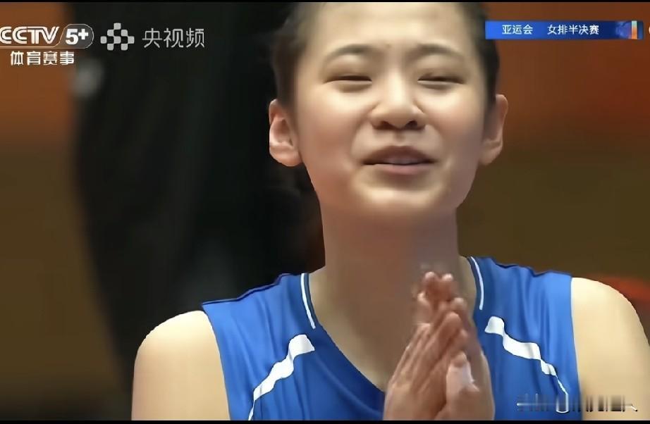 请好好培养中国女排“三小宝”，她们真的未来可期。9月21号名古屋亚运会女排半