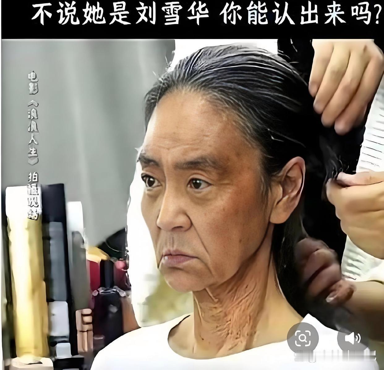 65岁的刘雪华，在上海200平的豪宅里，对着两只狗狗轻声细语。客厅的电视从早开到