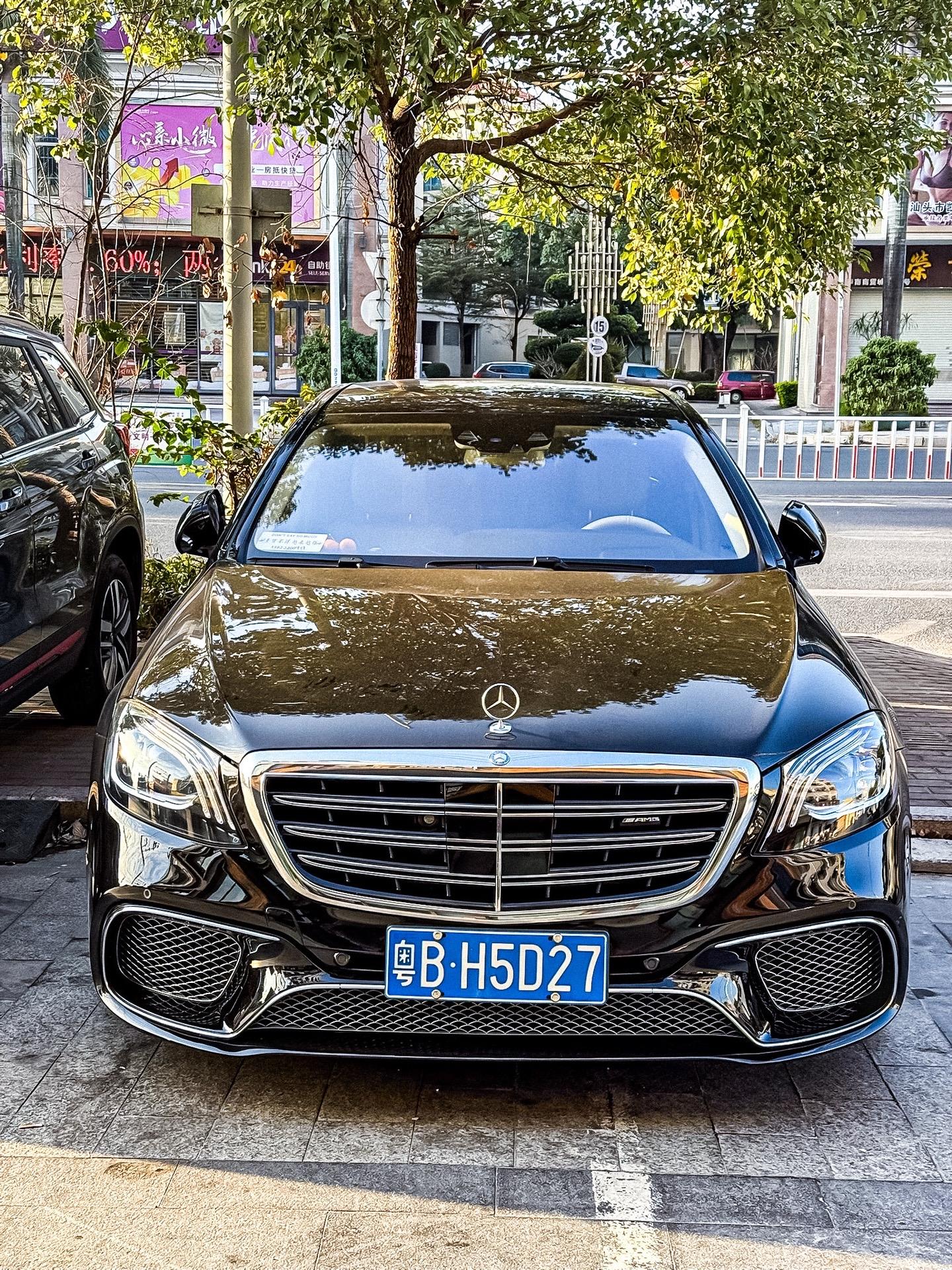 低调沉稳大气真正的西装暴徒AMG s65L v12天花板级别行政座驾 ...