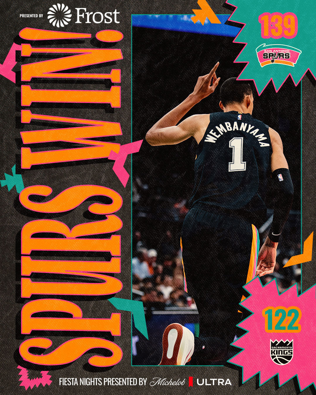 卧槽40胜了！！！马刺八连胜国王vs马刺