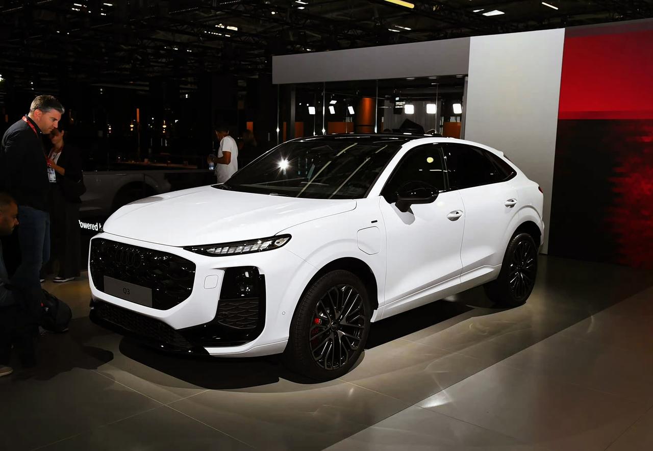 全新奥迪Q3Sportback首发亮相，插混版搭载25.7度电池包海外版提供