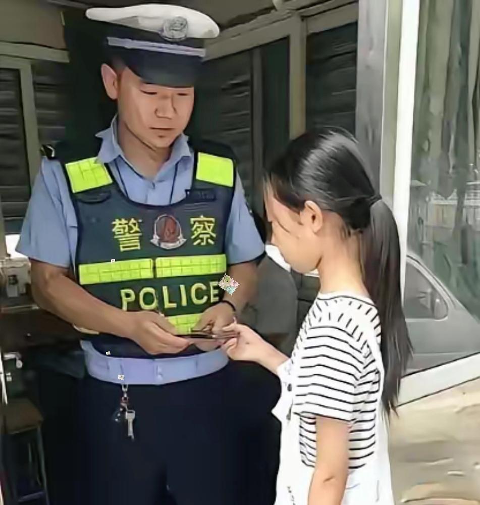 南京街头，小学生捡到手机物归原主。本是寻常的好事，失主却猛然瞥见，小女孩每走一步