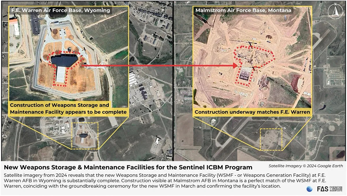 【图1】去年秋天，MD二等人第一枚完整的LGM-35A“哨兵”洲际弹道导弹三级