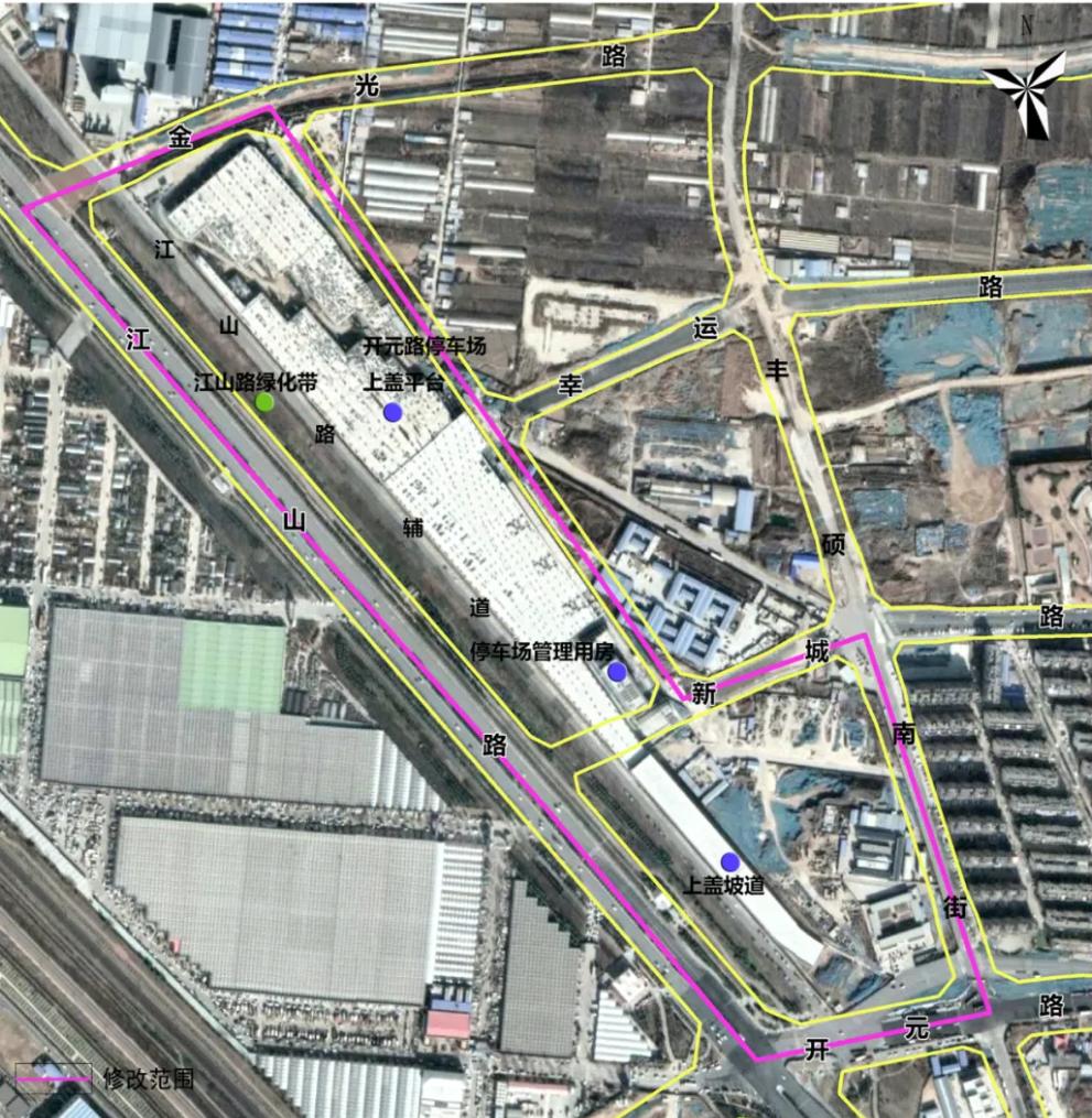 郑州地铁这座停车场停工好久了！经过郑州惠济区江山路开元路交汇处的朋友，都会被路