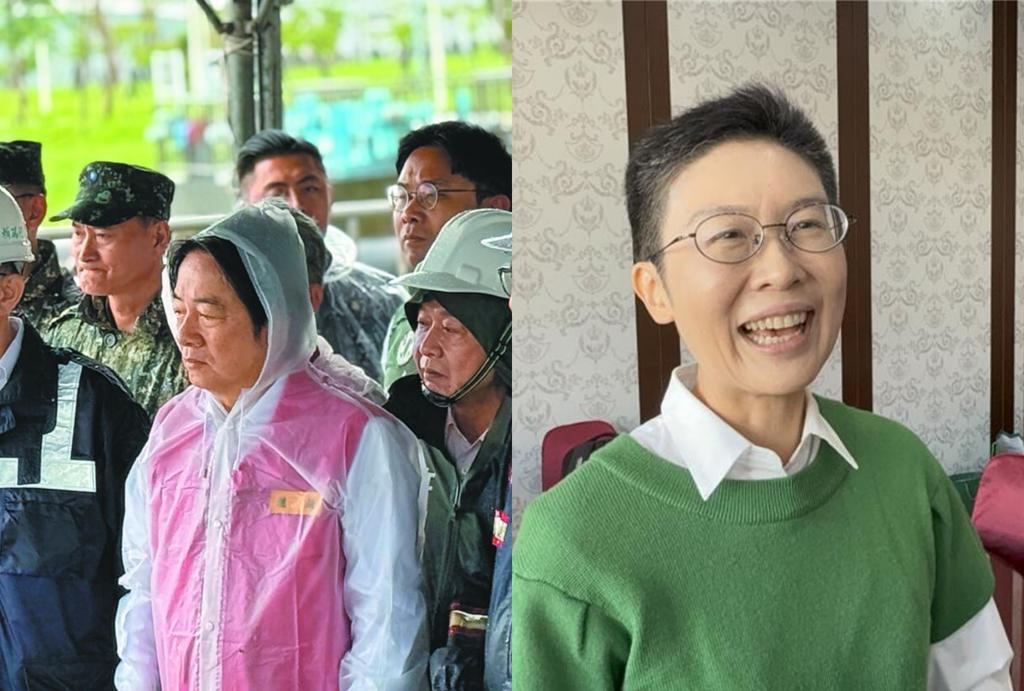 绿委林岱桦谈治水跟赖唱反调？粉专揭猫腻：坐看他们互相撕咬高雄豪雨造成淹水，绿委
