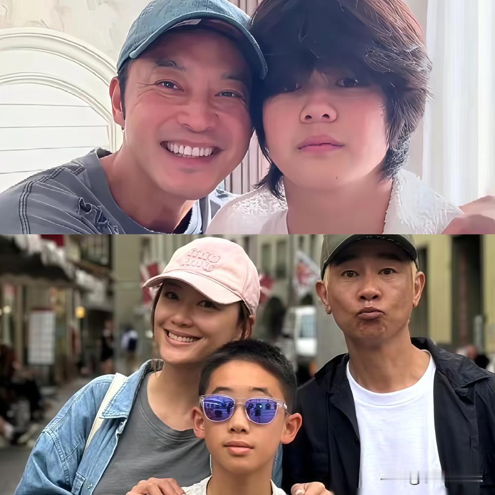 发现没？沙溢和陈小春同样是有俩儿子的爹，47岁的沙溢居然比大11岁的陈小春还显老