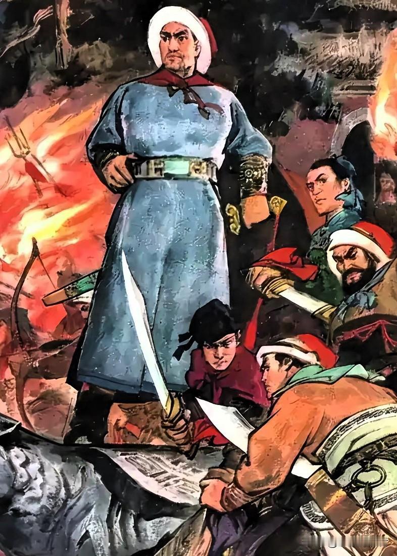 崇祯十六年三月初六，湖北襄阳一带，李自成突然动手，先在酒宴上杀了贺一龙，紧接着天