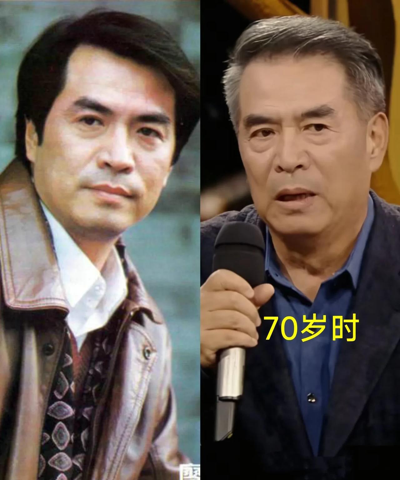 如今70岁的廖京生在八十年代也是大帅哥，有人说何晴是他现在的妻子，其实根本不是，