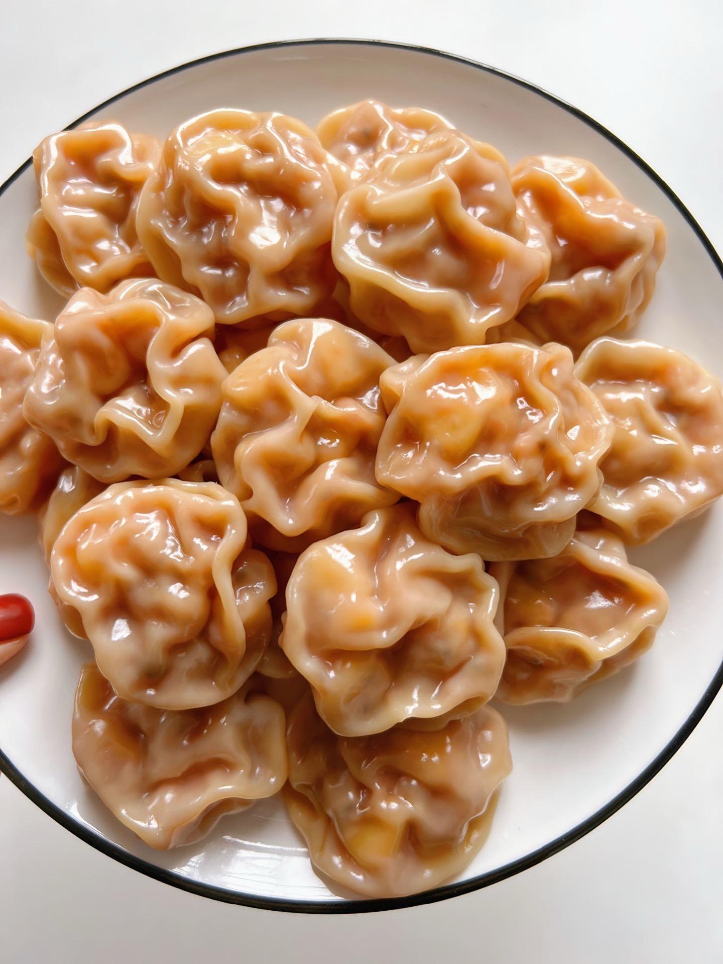 老妈终于把她的神仙馅料传给我了，真的是太鲜了
