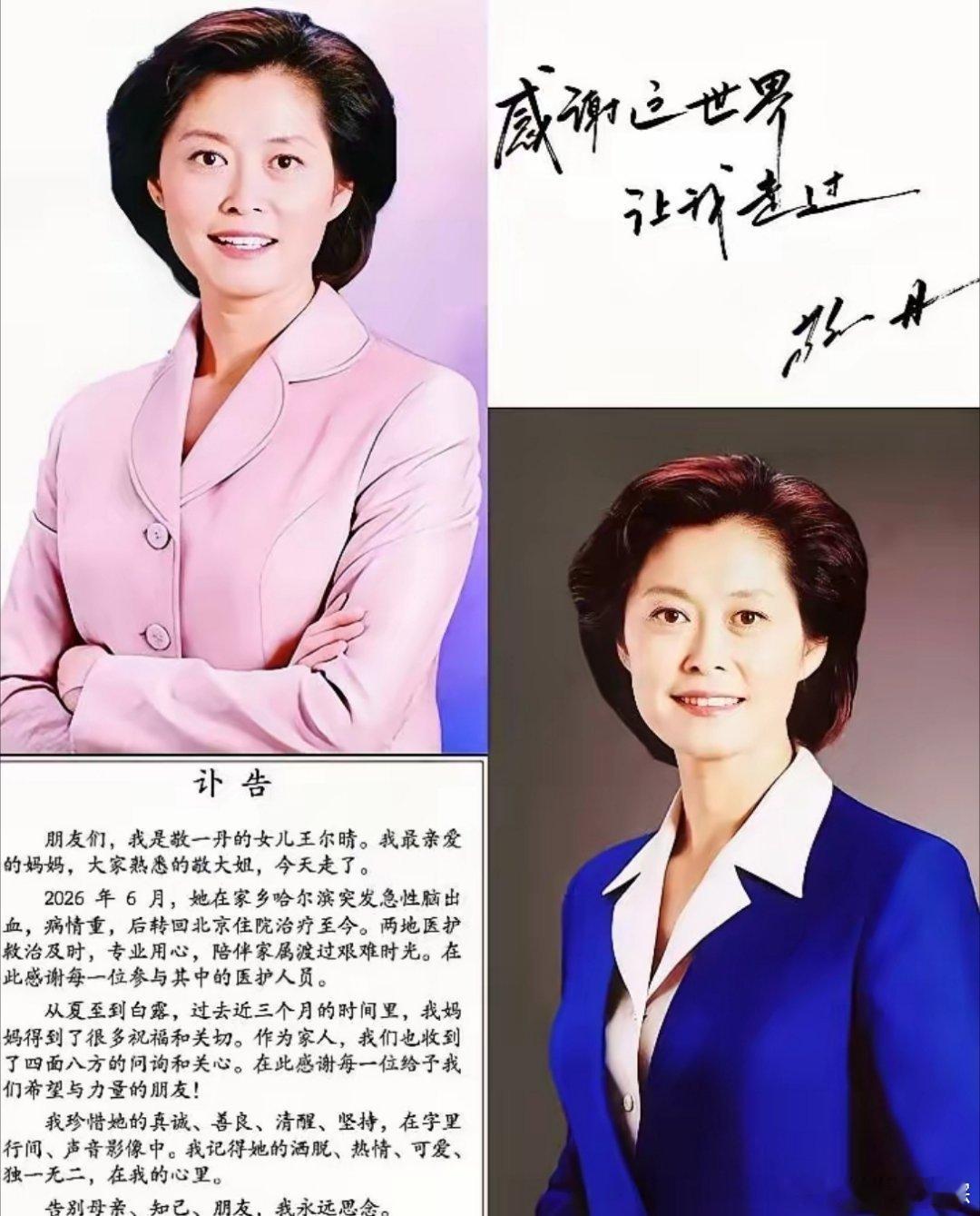 敬一丹的丈夫是亿万富豪，但她最值钱的东西，从来都不是钱，丈夫王梓木，华泰保险创始