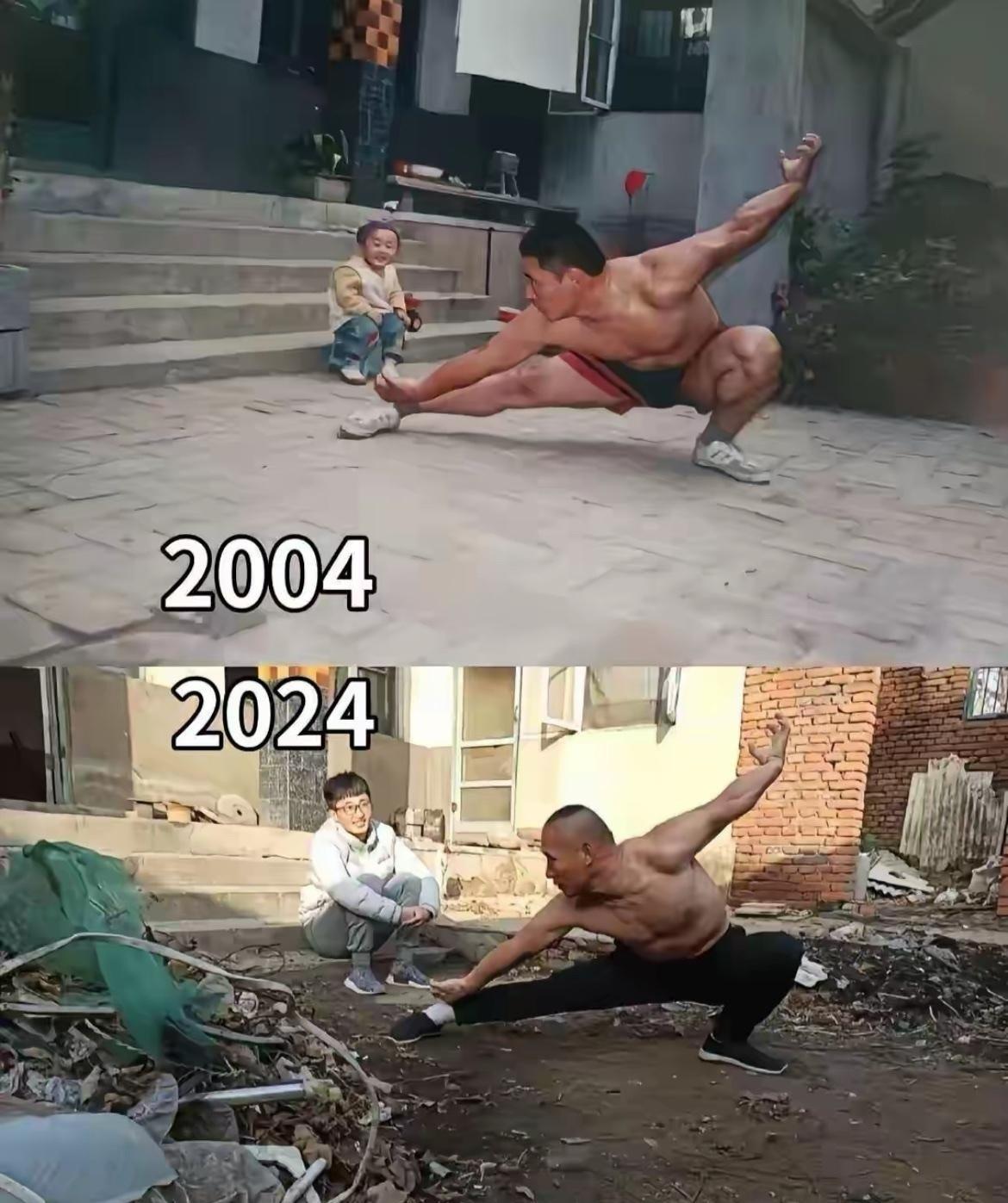 父亲二十年如一日的习武，太厉害了