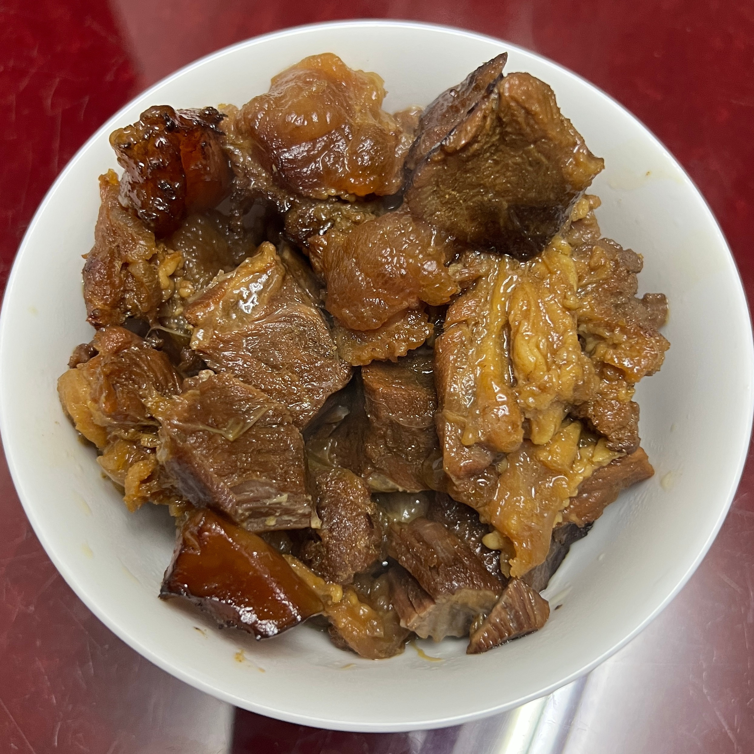 吃牛肉面忘买面了吃口面条