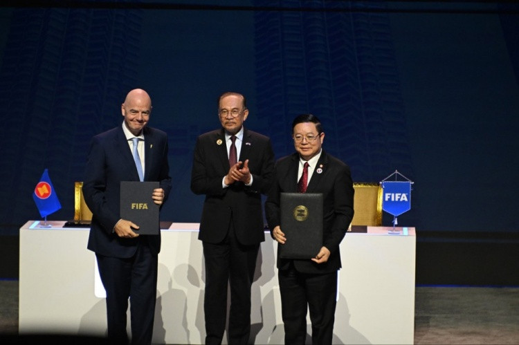 官方: FIFA与东盟签署备忘录, 并推出国际足联东盟杯