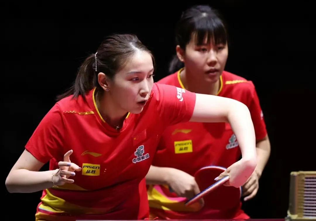 爆冷丨陈幸同/钱天一无缘女双16强！多哈世乒赛女双第二轮，国乒组合陈幸同/钱天