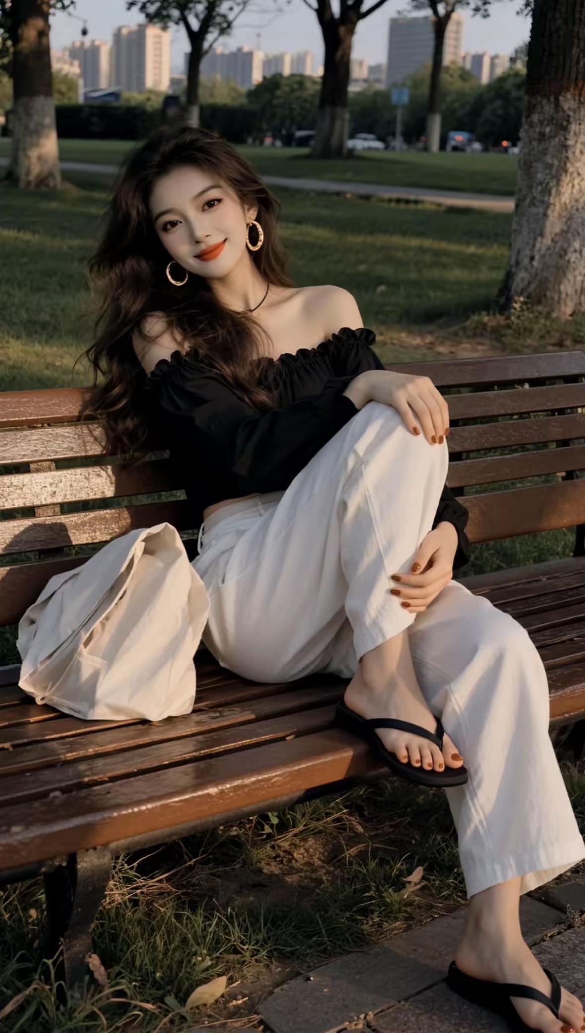 美女这个指甲油还漂亮颜色好正