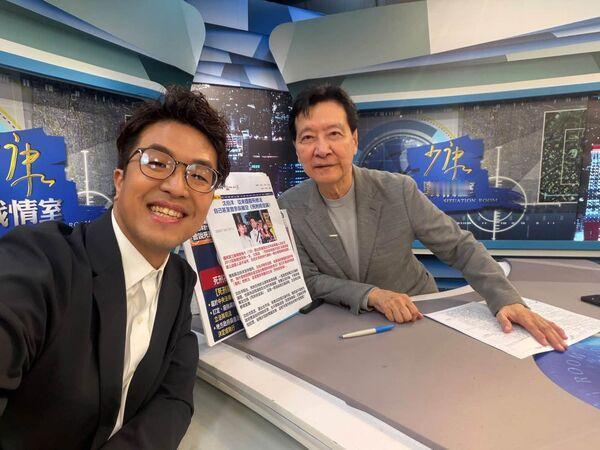 专访沈伯洋后发声，赵少康：我觉得蒋万安轻敌了民进党台北市长参选人沈伯洋7日接受
